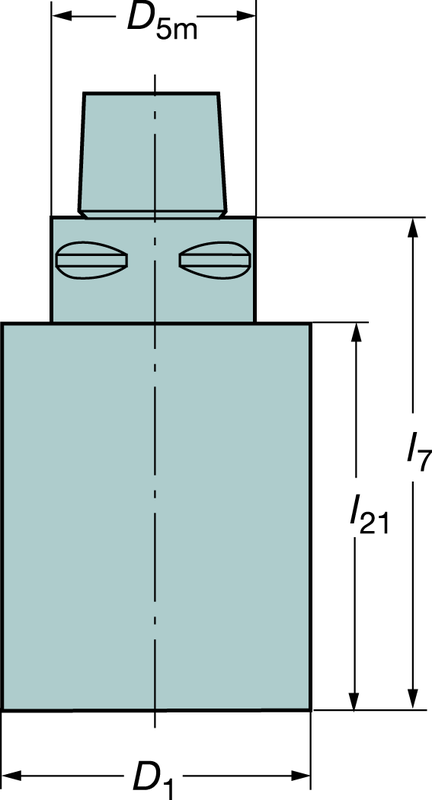 C63915063180B CAPTO BLANK - Industrial Tool & Supply