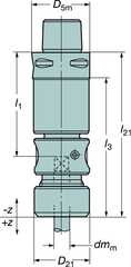 C339160B01095A CAPTO ADAPTER - Industrial Tool & Supply