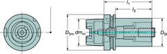 C6390410125120 BASIC HOLDER - Industrial Tool & Supply