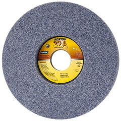 Norton - 7" Diam x 1-1/4" Hole x 1" Thick, H Hardness, 60 Grit Surface Grinding Wheel - Aluminum Oxide, Type 5, Medium Grade, 3,600 Max RPM, Vitrified Bond, One-Side Recess - Industrial Tool & Supply