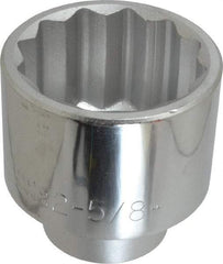 Proto - 2-5/8", 1" Drive, Standard Hand Socket - 12 Points, 4-1/8" OAL - Industrial Tool & Supply