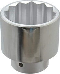 Proto - 2-1/2", 1" Drive, Standard Hand Socket - 12 Points, 4-1/8" OAL - Industrial Tool & Supply