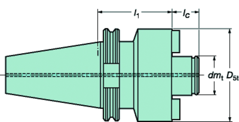 A2F055060080 FACEMILL HOLDER - Industrial Tool & Supply