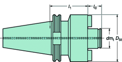 A1F055060070 FACEMILL HOLDER - Industrial Tool & Supply