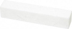 Norton - 150 Grit Aluminum Oxide Square Dressing Stick - 4 x 3/4 x 3/4, Very Fine Grade, Vitrified Bond - Industrial Tool & Supply