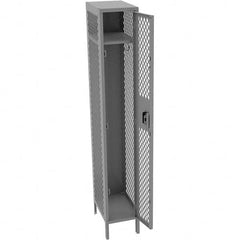 Tennsco - 1 Door, 1 Tier, Welded Locker - Industrial Tool & Supply