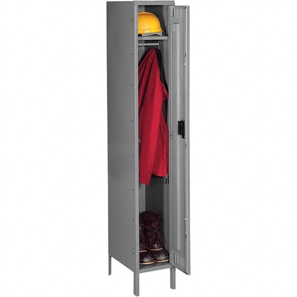 Tennsco - 1 Door, 1 Tier, Welded Locker - Industrial Tool & Supply