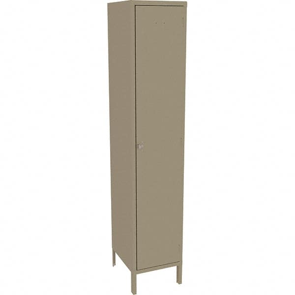 Tennsco - 1 Door, 1 Tier, Welded Locker - Industrial Tool & Supply