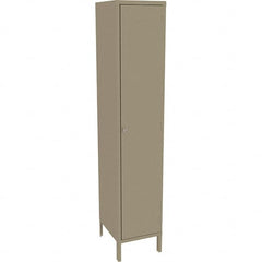 Tennsco - 1 Door, 1 Tier, Welded Locker - Industrial Tool & Supply