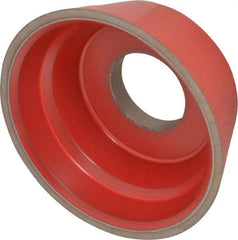Norton - 3-3/4" Diam, 1-1/4" Hole Size, 1-1/2" Overall Thickness, 120 Grit, Type 11 Tool & Cutter Grinding Wheel - Fine Grade, CBN, Resinoid Bond - Industrial Tool & Supply