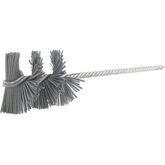 Brush Research Mfg. - 3-1/2" Bore Diam, 120 Grit, Silicon Carbide Flexible Hone - Medium, 4" OAL - Industrial Tool & Supply