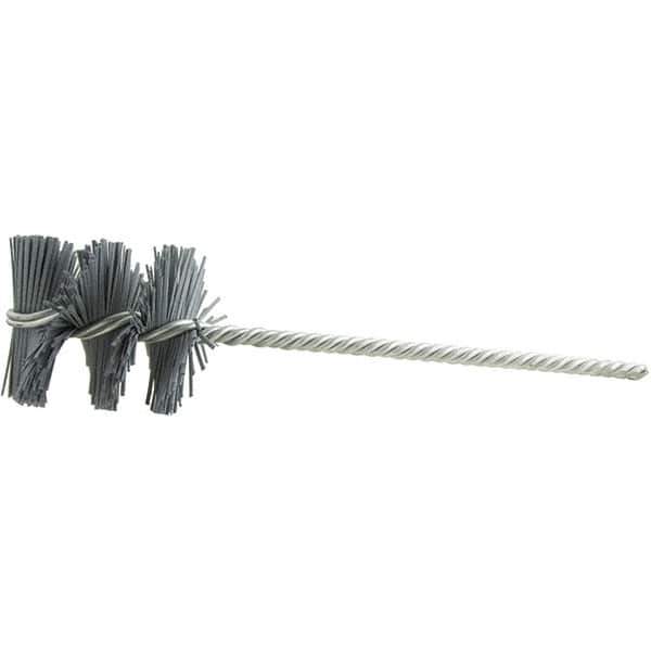 Brush Research Mfg. - 2-1/4" Bore Diam, 320 Grit, Silicon Carbide Flexible Hone - Medium, 2" OAL - Industrial Tool & Supply