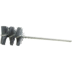 Brush Research Mfg. - 2-1/4" Bore Diam, 320 Grit, Silicon Carbide Flexible Hone - Medium, 2" OAL - Industrial Tool & Supply
