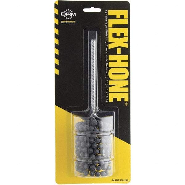 Brush Research Mfg. - 2-1/8" Bore Diam, Diamond Flexible Hone - Fine, 3" OAL - Industrial Tool & Supply