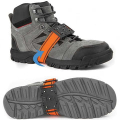 Geroline - Ice Traction Footwear Footwear Style: Strap-On Cleat Traction Type: Tungsten Carbide Stud - Industrial Tool & Supply