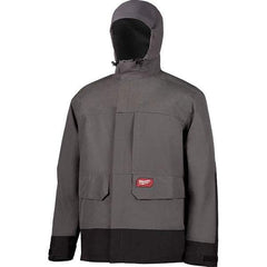 Milwaukee Tool - Rain & Chemical Wear Garment Style: Rain Jacket Garment Type: Rain - Industrial Tool & Supply