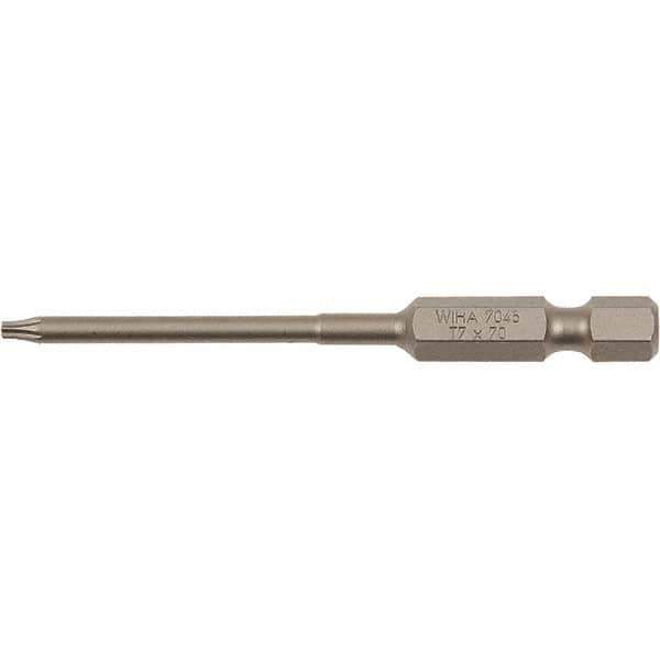 Wiha - T6 Power Bit - 2-3/4" OAL - Industrial Tool & Supply