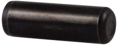 Holo-Krome - 1/8" Diam x 1/2" Pin Length 4000 Alloy Steel Oversized Dowel Pin - Black Luster Finish, C 47-58 & C 60 (Surface) Hardness, 1 Beveled & 1 Rounded End - Industrial Tool & Supply