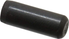 Holo-Krome - 3/16" Diam x 1/2" Pin Length 4000 Alloy Steel Oversized Dowel Pin - Black Luster Finish, C 47-58 & C 60 (Surface) Hardness, 1 Beveled & 1 Rounded End - Industrial Tool & Supply