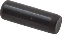 Holo-Krome - 1/4" Diam x 3/4" Pin Length 4000 Alloy Steel Oversized Dowel Pin - Black Luster Finish, C 47-58 & C 60 (Surface) Hardness, 1 Beveled & 1 Rounded End - Industrial Tool & Supply