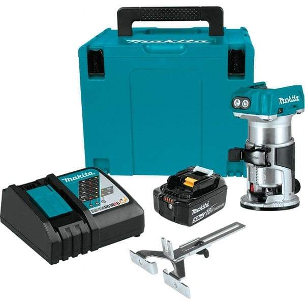 Makita - Electric Routers Collet Size (Inch): 1/4 Router Type: Cordless Compact Router - Industrial Tool & Supply