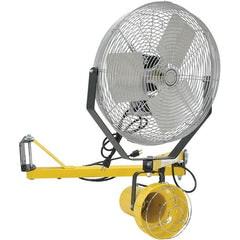 Vestil - Dock Light Accessories Type: Double Arm Strut Light/Fan For Use With: LL-SAI-40 Light; Fan; Brackets & Wiring - Industrial Tool & Supply
