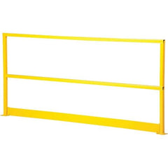 Vestil - 108" Long x 42" High, Steel Square Handrails - Industrial Tool & Supply