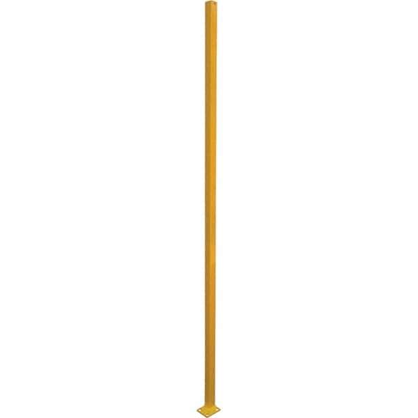 Vestil - 8' High, Yellow Hinged Door - Industrial Tool & Supply
