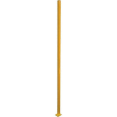 Vestil - 8' High, Yellow Hinged Door - Industrial Tool & Supply