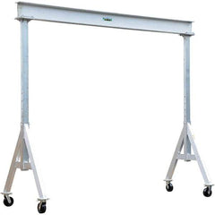 Vestil - 6,000 Lb Load Capacity, Aluminum Gantry Crane - Industrial Tool & Supply