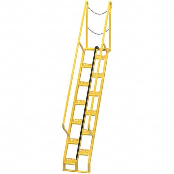 Vestil - Rolling & Wall Mounted Ladders & Platforms Type: Alternating Tread Stair Style: Tread Stair - Industrial Tool & Supply