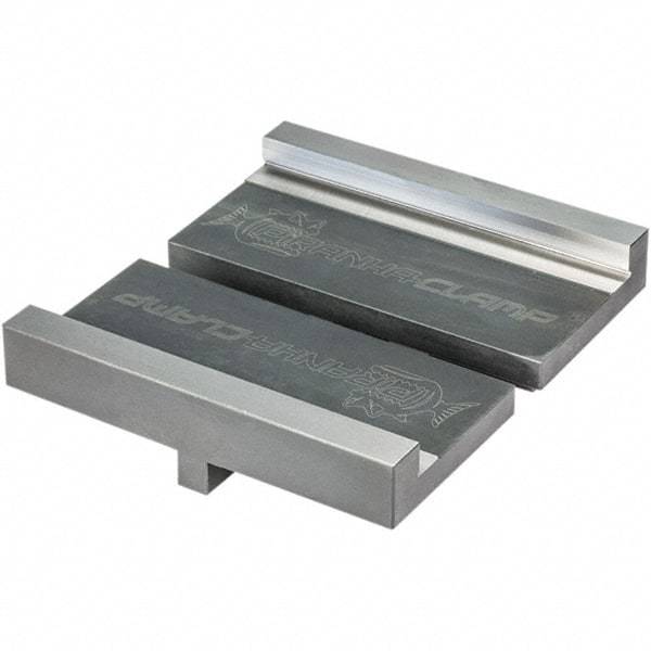 Piranha Clamp - Vise Jaw Sets Jaw Width (mm): 50.00 Set Type: Quick Change Jaw System - Industrial Tool & Supply