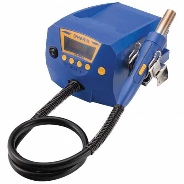 Hakko - Soldering Stations Type: SMD Hot Air Rework Station Power Range/Watts: 790W-For Heater; 820W-For Power - Industrial Tool & Supply