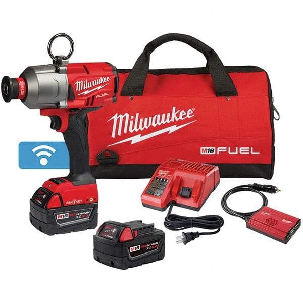 Milwaukee Tool - Cordless Impact Wrenches & Ratchets Voltage: 18.0 Drive Size (Inch): 7/16 - Industrial Tool & Supply