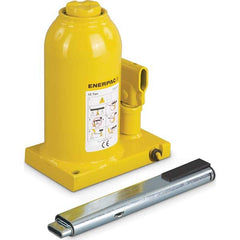 Enerpac - Manual Bottle, Screw, Ratchet & Hydraulic Jacks Type: Hydraulic Bottle Jack Load Capacity (Ton): 15 (Inch) - Industrial Tool & Supply