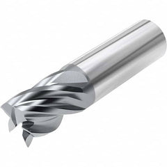Niagara Cutter - 5/8", 2-1/8" LOC, 5/8" Shank Diam, 4" OAL, 5 Flute, Solid Carbide Square End Mill - Industrial Tool & Supply