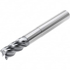 Niagara Cutter - 3/8" Diam 5 Flute Solid Carbide 0.06" Corner Radius End Mill - Industrial Tool & Supply