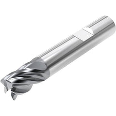 Niagara Cutter - 5/8" Diam 5 Flute Solid Carbide 0.06" Corner Radius End Mill - Industrial Tool & Supply