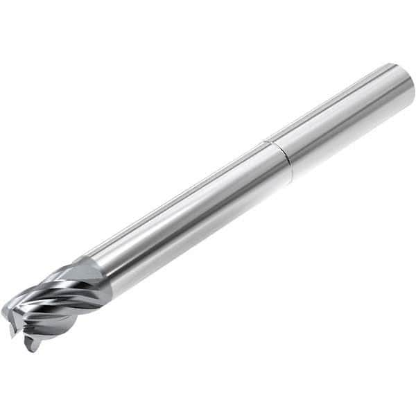 Niagara Cutter - 5/8" Diam 5 Flute Solid Carbide 0.06" Corner Radius End Mill - Industrial Tool & Supply