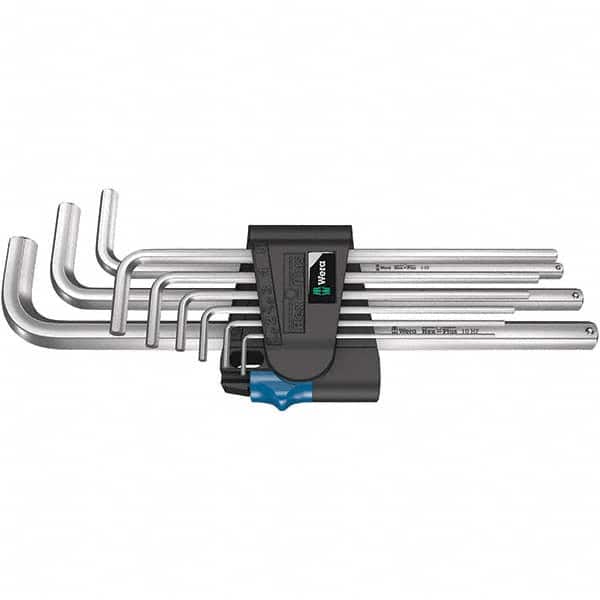 Wera - Hex Key Sets Tool Type: Hex Handle Type: L-Key - Industrial Tool & Supply