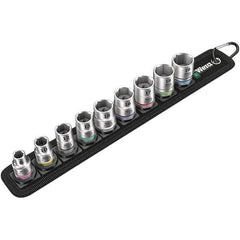 Wera - Hex & Torx Bit Socket Sets Type: Hex Bit Socket Set Drive Size: 3/8 - Industrial Tool & Supply