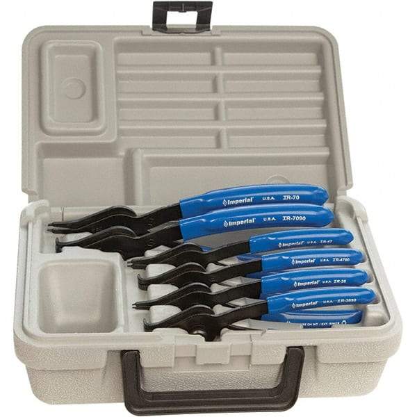 Imperial - Retaining Ring Pliers Sets Type: Convertible Number of Pieces: 6 - Industrial Tool & Supply