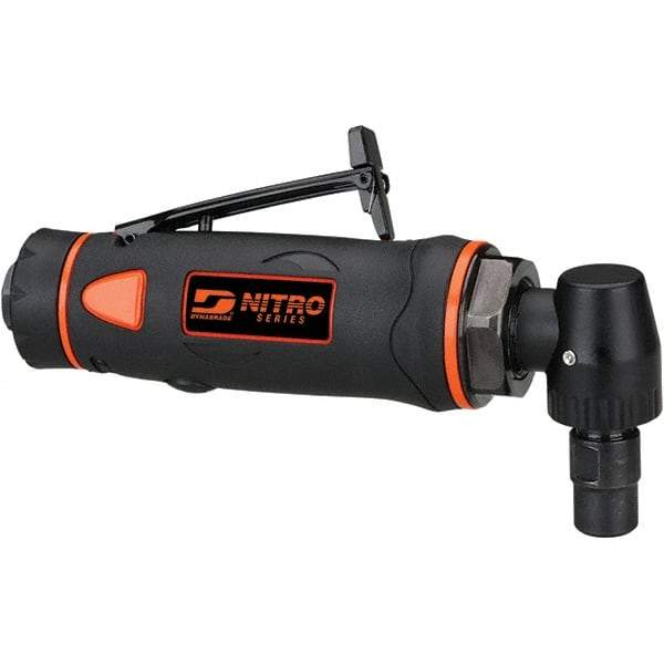 Dynabrade - Air Die Grinders Type: Angle Die Grinder Collet Size (mm): 6 - Industrial Tool & Supply