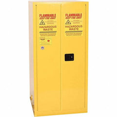 Eagle - Safety Cabinets Hazardous Chemical Type: Corrosive Chemicals Color: Yellow - Industrial Tool & Supply