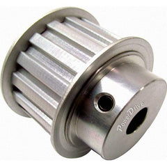 Power Drive - Timing Belt Pulleys   Pulley Type: Hub & Flanges    Number of Teeth: 17 - Industrial Tool & Supply