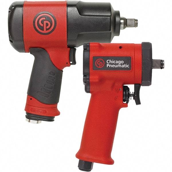 Chicago Pneumatic - Air Impact Wrenches & Ratchets   Drive Size: 1/2    Handle Type: Palm Grip - Industrial Tool & Supply
