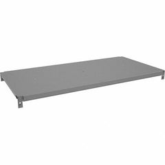 Tennsco - 36" Wide, 3/4 High, Open Shelving Accessory/Component - Steel, 18" Deep, Use with Capstone Shelving - Industrial Tool & Supply