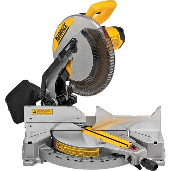 DeWALT - Miter Saws Bevel: Single Sliding: No - Industrial Tool & Supply