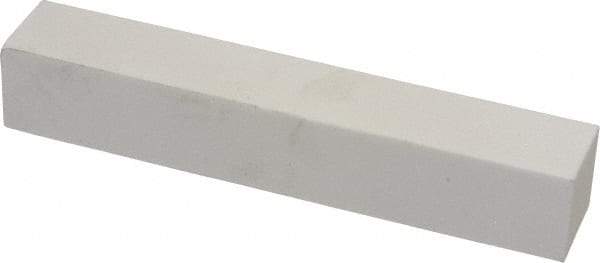 Norton - 150 Grit Aluminum Oxide Square Dressing Stick - 6 x 1 x 1, Very Fine Grade, Vitrified Bond - Industrial Tool & Supply