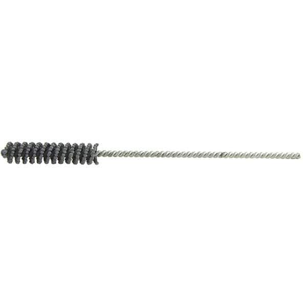 Brush Research Mfg. - 5/8" Bore Diam, 320 Grit, Boron Carbide Flexible Hone - Medium, 2-1/2" OAL - Industrial Tool & Supply